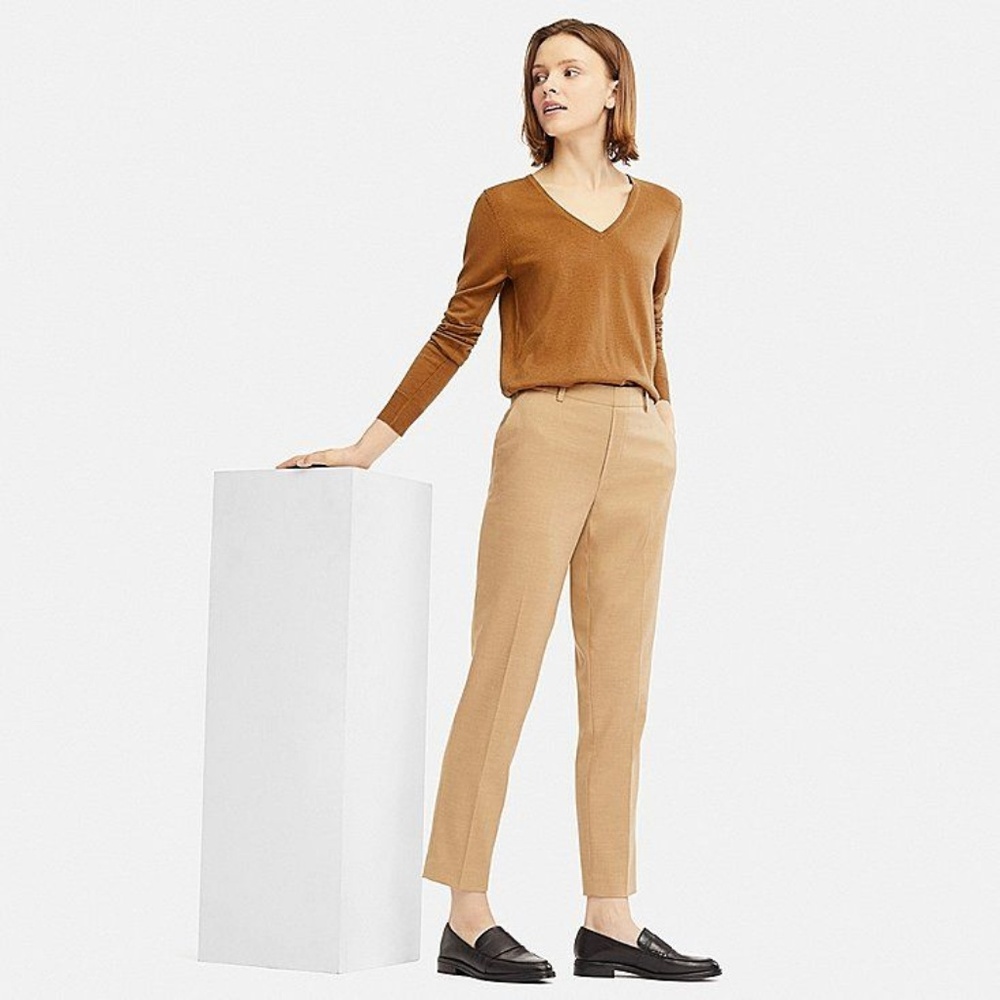 Uniqlo Smart Style Ankle Beige pants